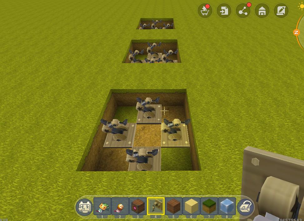 迷你世界躲避巨型鸡教程,迷你世界黑科技陷阱教程