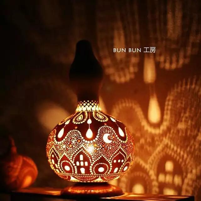 日本主妇用葫芦做灯,一个卖出1000高价:精致的手作真值钱