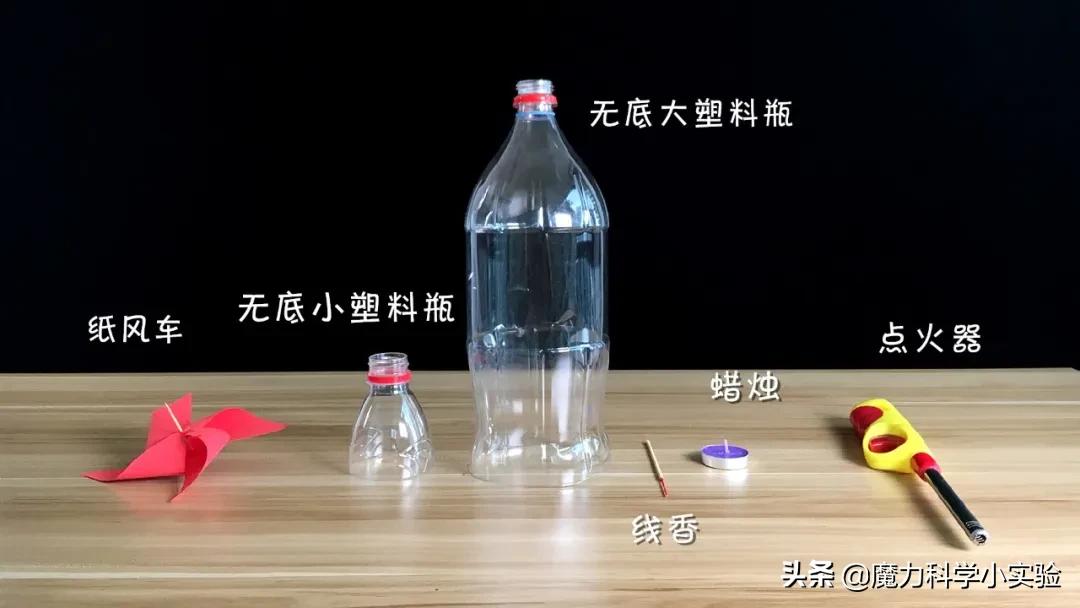 不用水瓶做的科学小实验简单,用蜡烛制作科学小实验