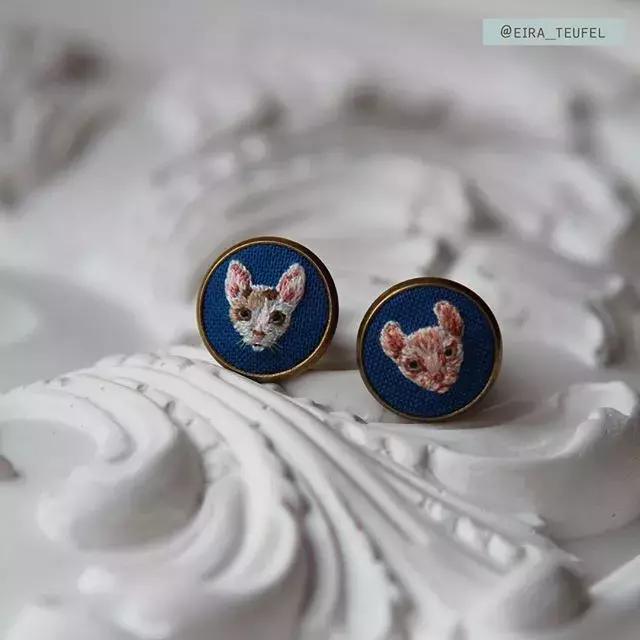 当一个程序员迷上了刺绣，就算手骨折了也无法阻止她……