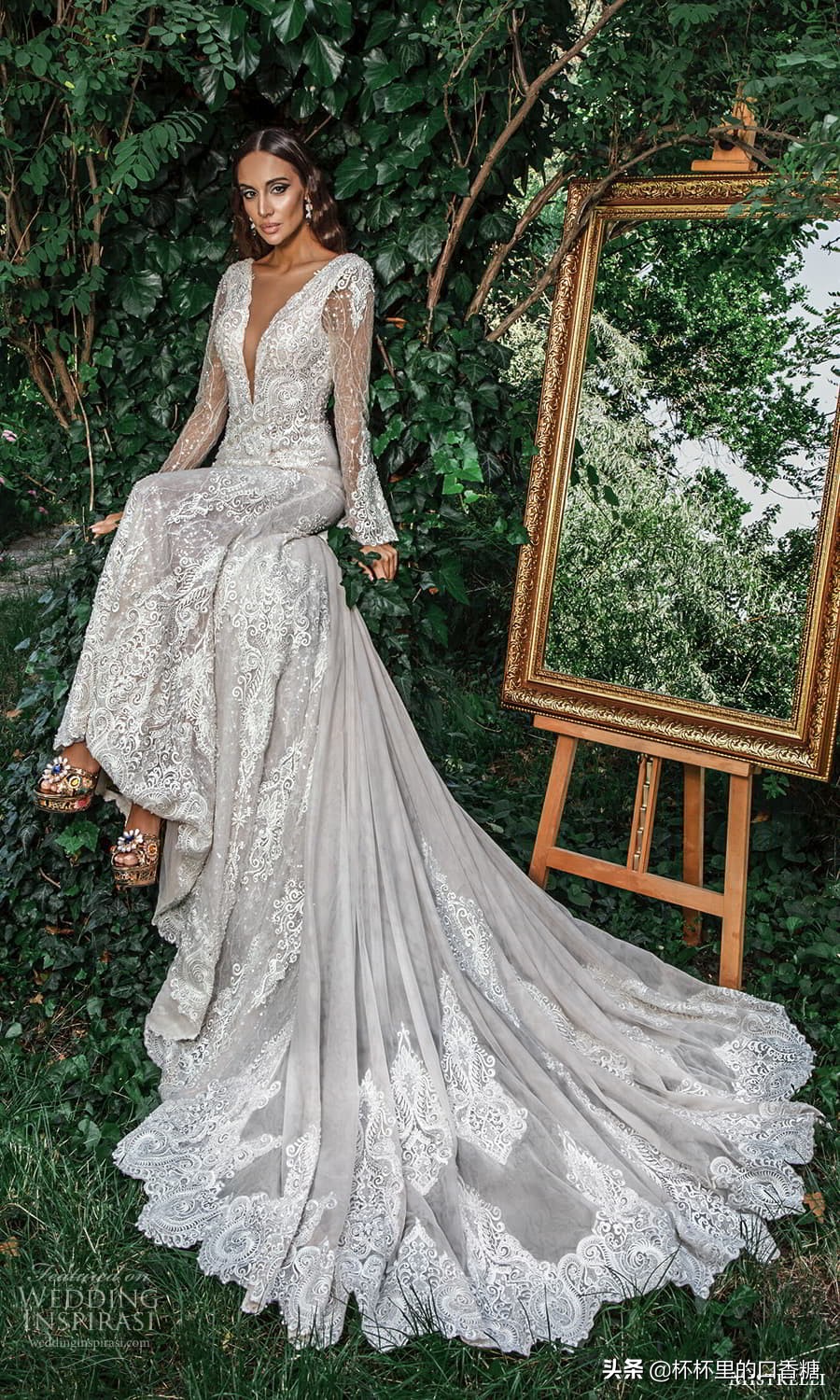 2022森系婚纱款式,2022年新款法式婚纱款式