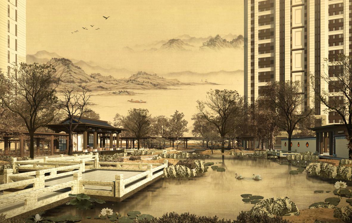 闹中取静城市里中式民宿,闹中取静的江南一隅