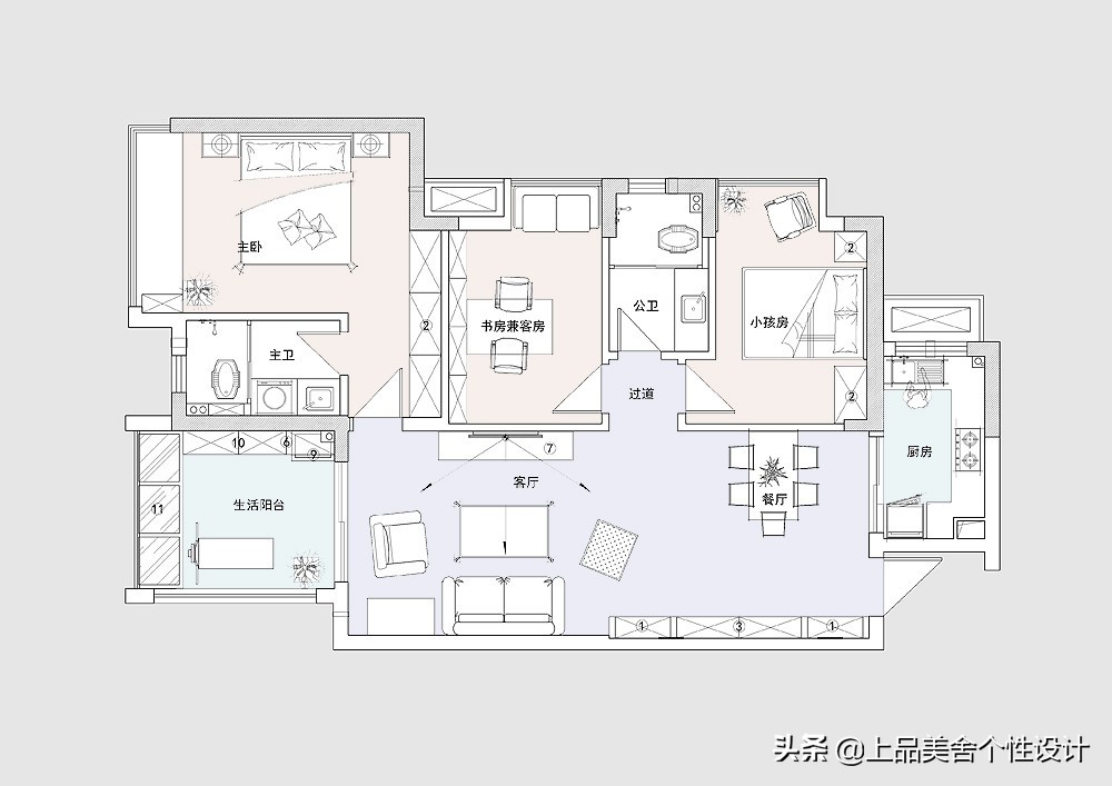 美式田园风房屋装修,经典美式装修田园风