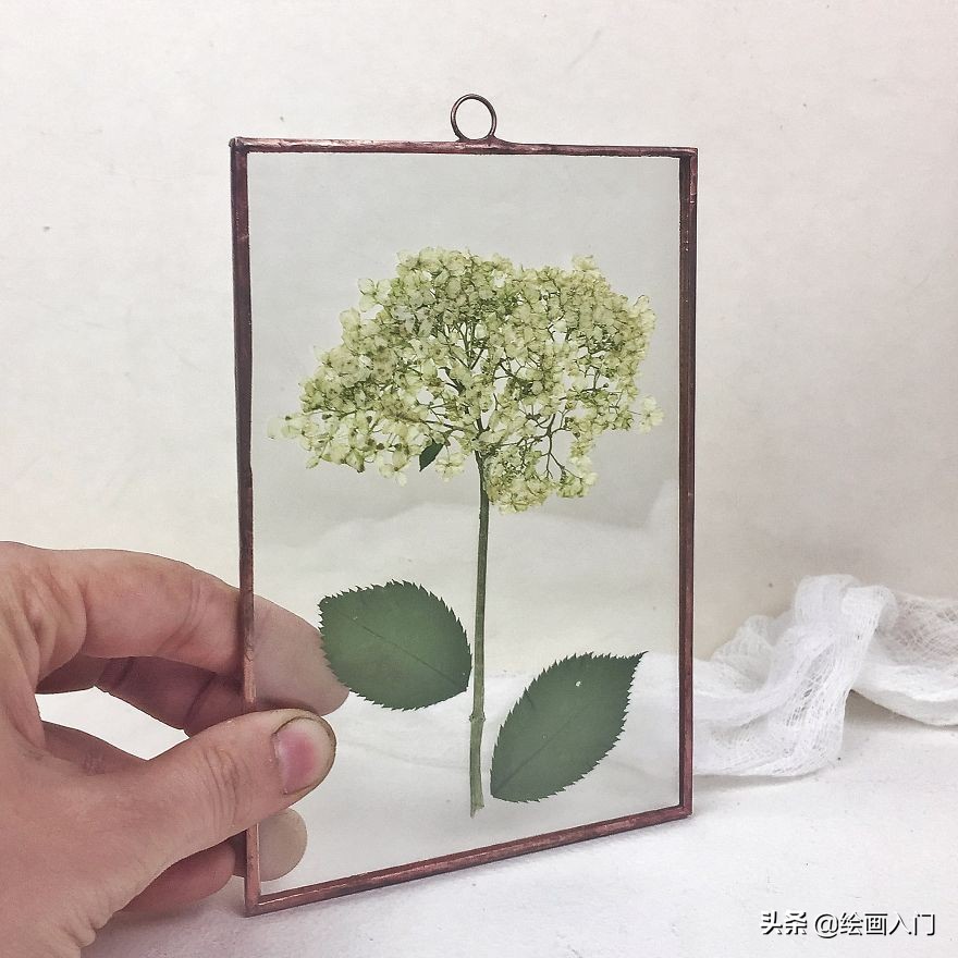 墙壁仿真花装饰创意,玻璃鲜花