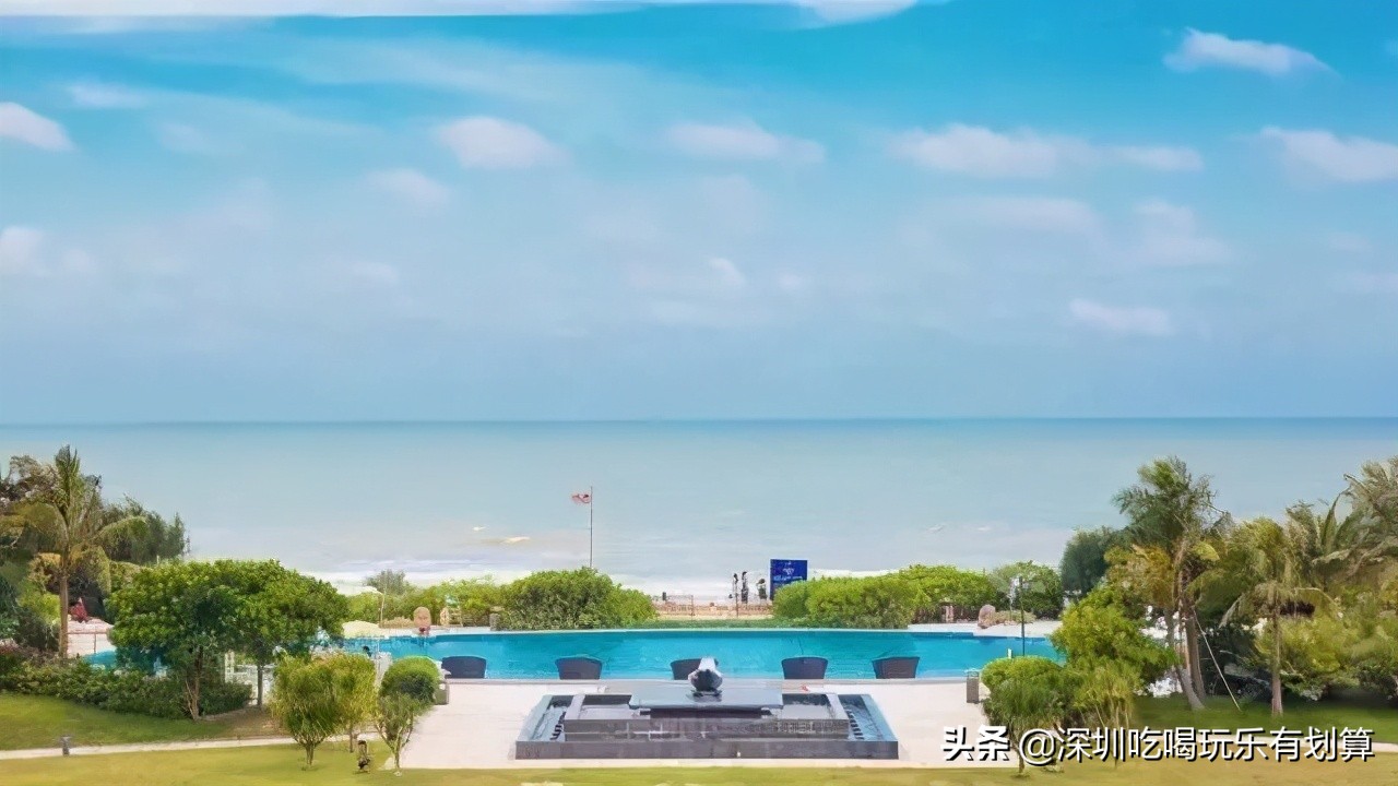 号称广东“小巴厘岛”，泡天海温泉，观一线海景，五星酒店平民价
