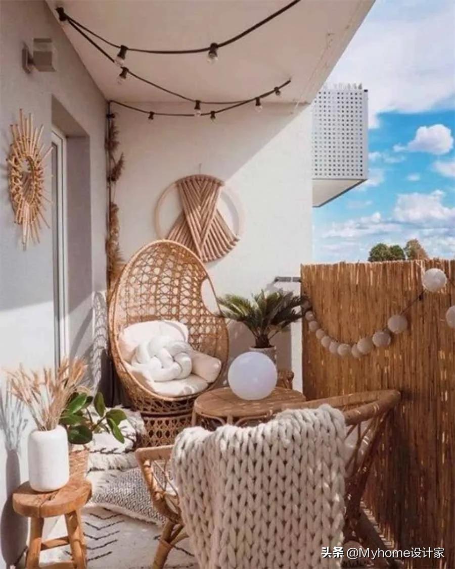 超好看的阳台装修,8米长超长阳台怎么装修好看