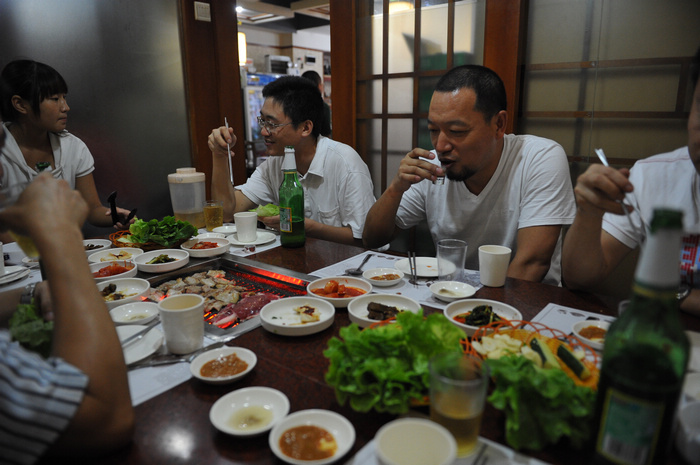 七彩神仙爱好者,野生七彩神仙开口