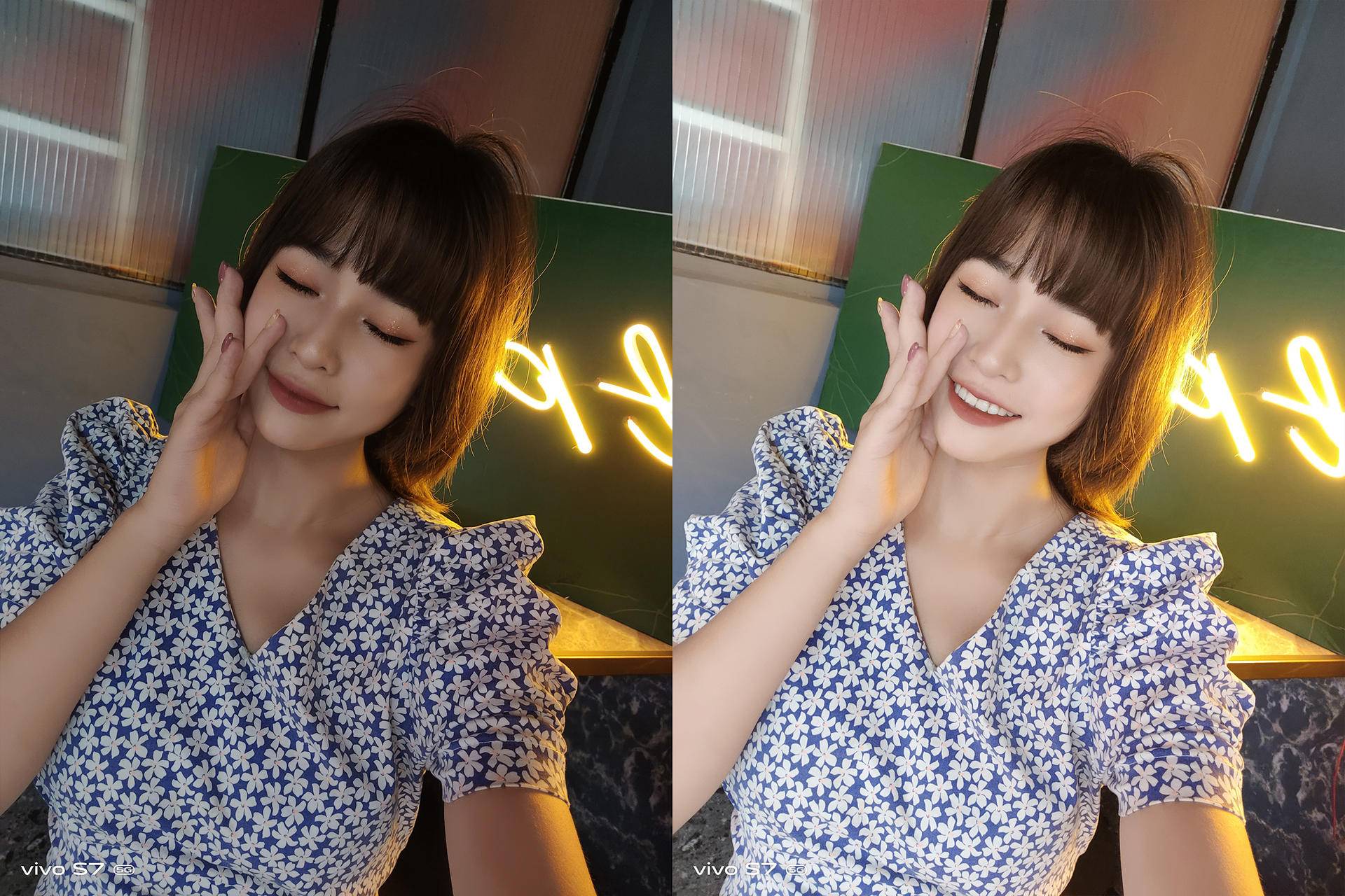 轻薄多彩的vivos7,轻薄自拍旗舰vivo