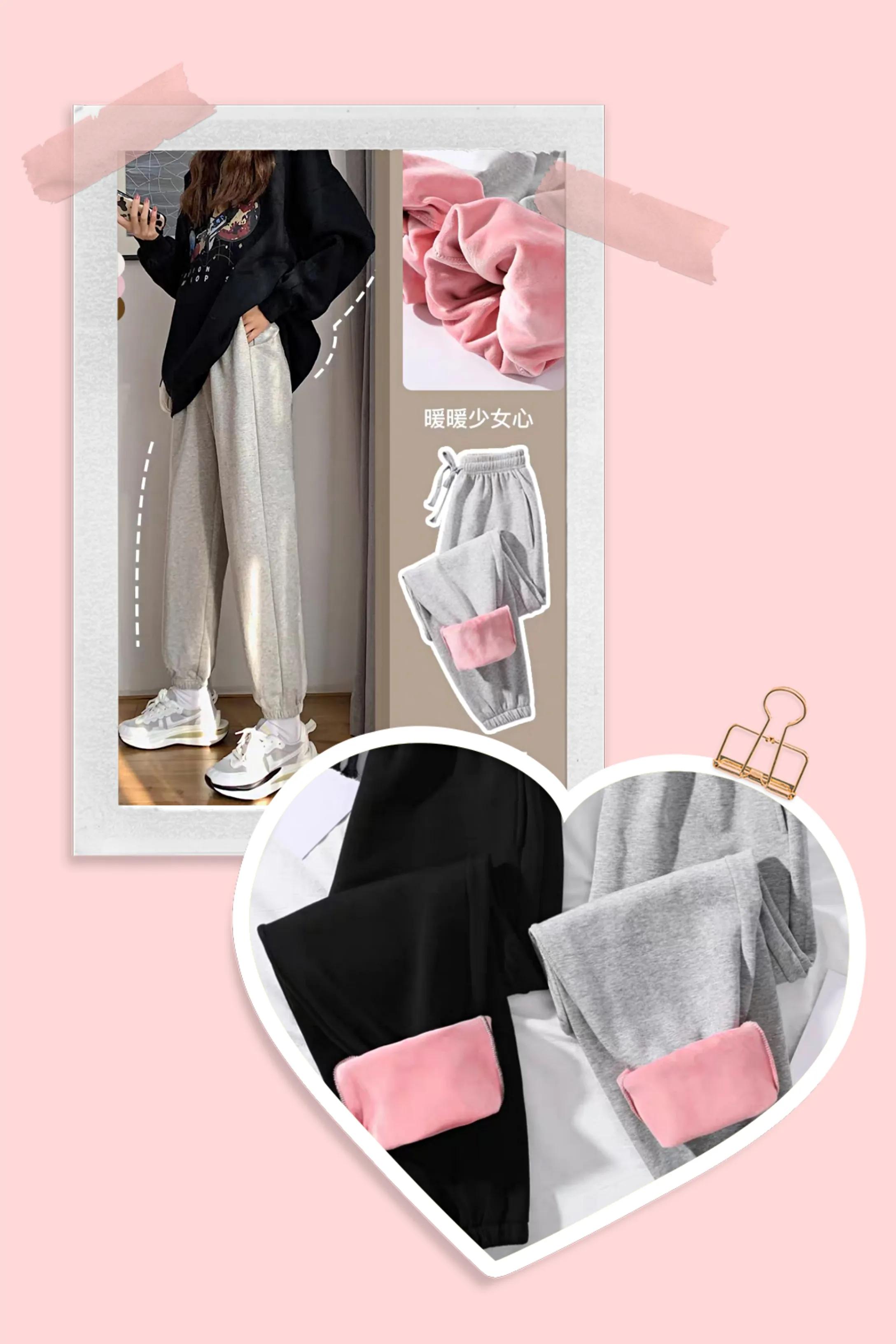 服装穿搭｜容易被错过的裤子款式，冬天穿加绒运动裤太舒服了