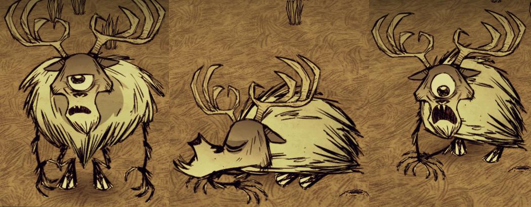 饥荒冬天鹿角怪为啥一直出现,饥荒夏季巨人怪