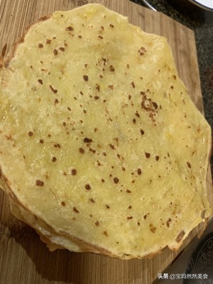 香蕉饼简单又好吃,香蕉饼薄饼