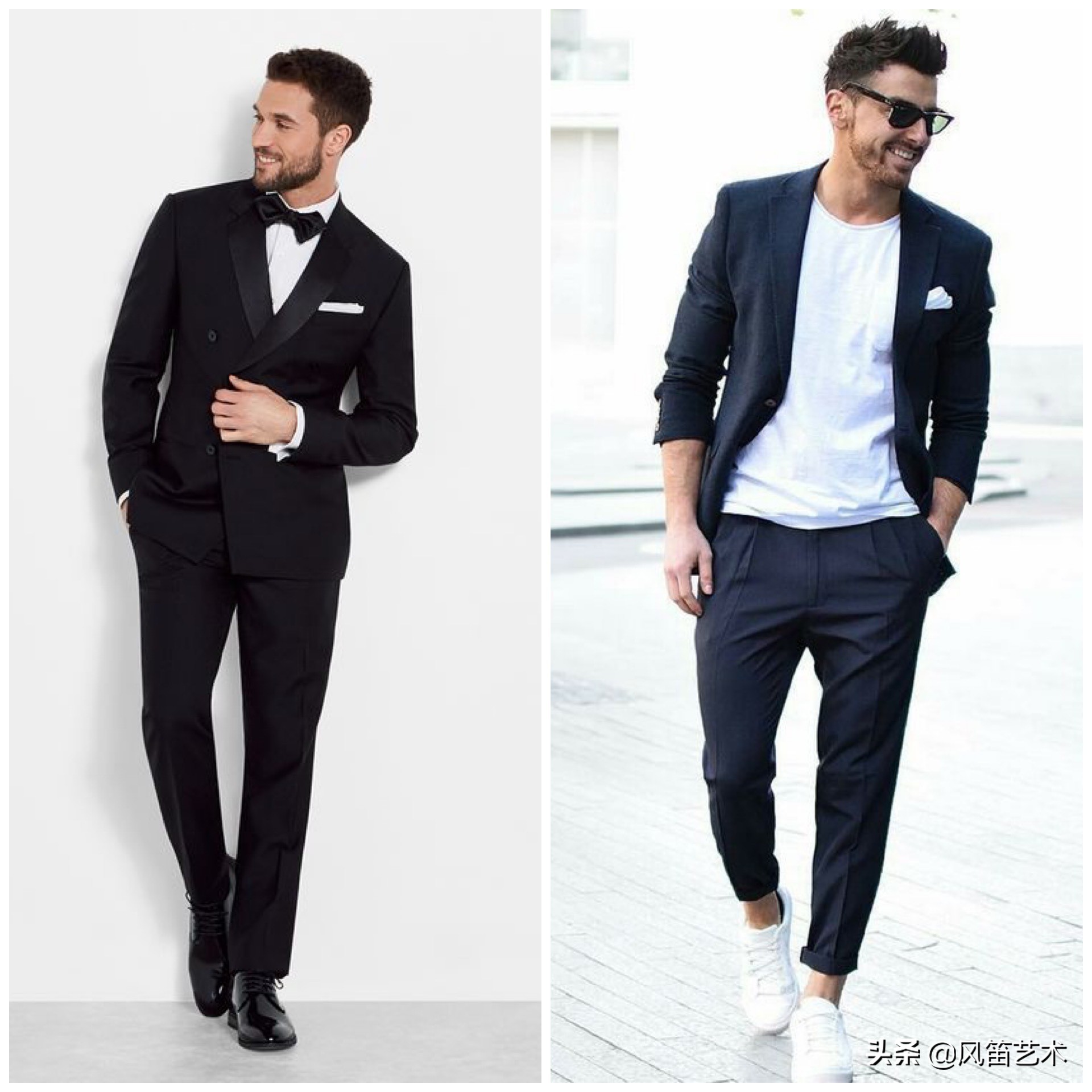 西装时尚高端高级感气质,绅士的气质和风骨