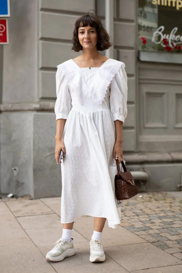 秋冬高帮潮流百搭运动鞋穿搭,适合夏天穿搭配裙子的高帮鞋