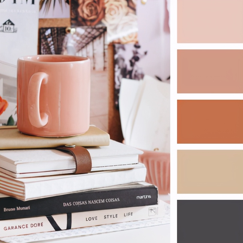 最佳紫色配色,柔和颜色搭配表及效果图片