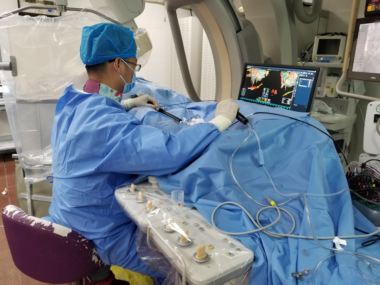 永久性房颤做射频消融成功案例,全国首例脉冲电场消融房颤