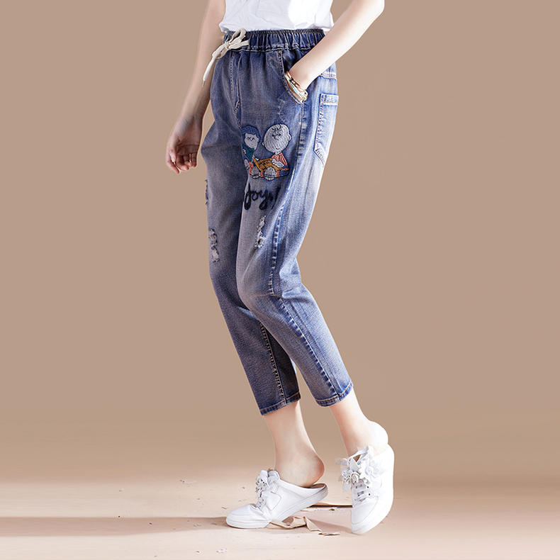 百搭超大码休闲裤显瘦,遮肉显瘦减龄款休闲裤