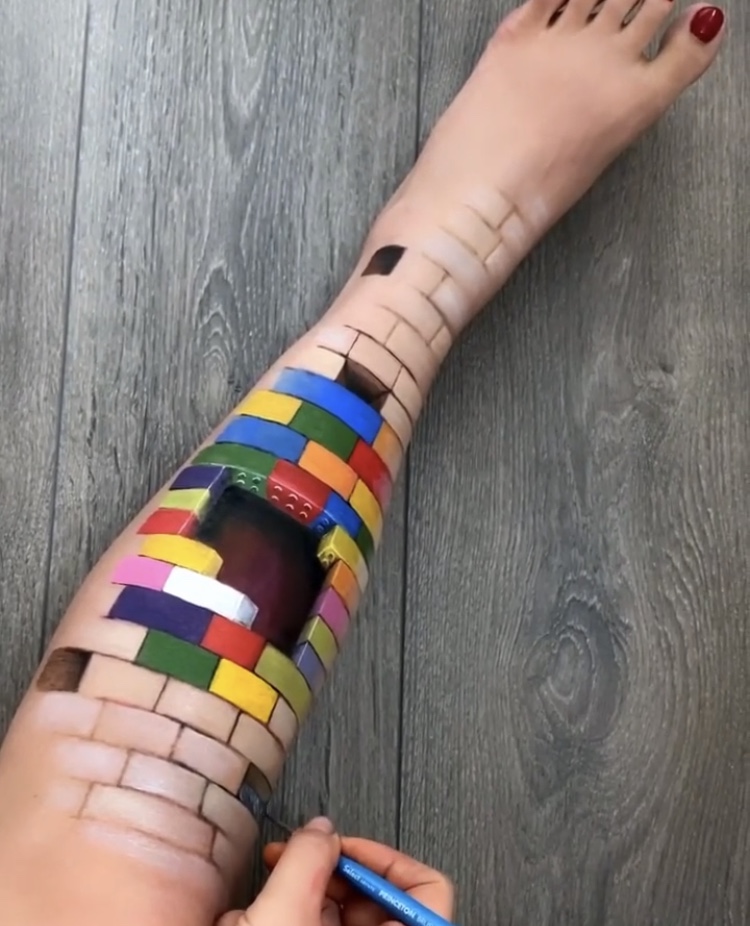 非常真实的3d立体画,极度真实3d画