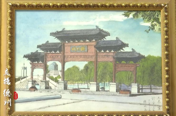 七旬老人创作画,老年人绘画直播