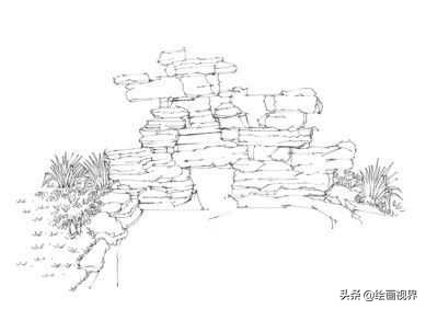 简单有意境的石头手绘,简单石头画入门教程免费视频