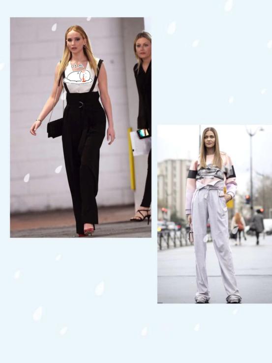 阔腿裤穿出时尚感,阔腿裤要怎么穿才又显瘦又好看