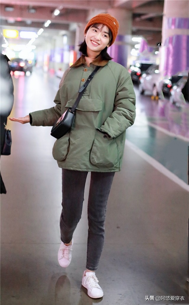 小个女生怎么穿更显高?快向王子文、沈月取经,会穿比例就是好