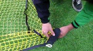 足球门安装步骤,便携式足球门安装教学