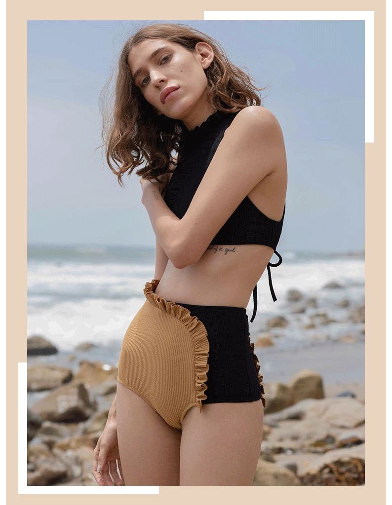 最好看的泳衣种草,120斤泳衣推荐显瘦遮肉小众