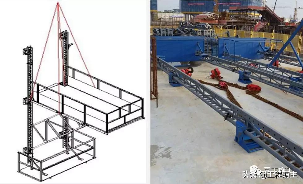 拆除爬架应注意的安全事项,爬行架设计图