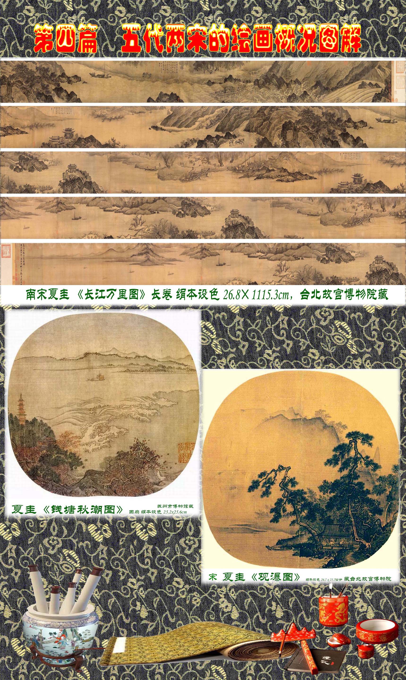 五代两宋时期中国画,中国画绘画基本知识