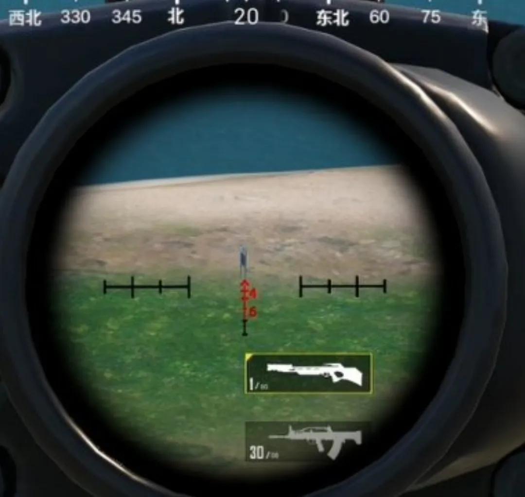 《和平精英》十字弩配4倍镜，暗箭难防的最好诠释！