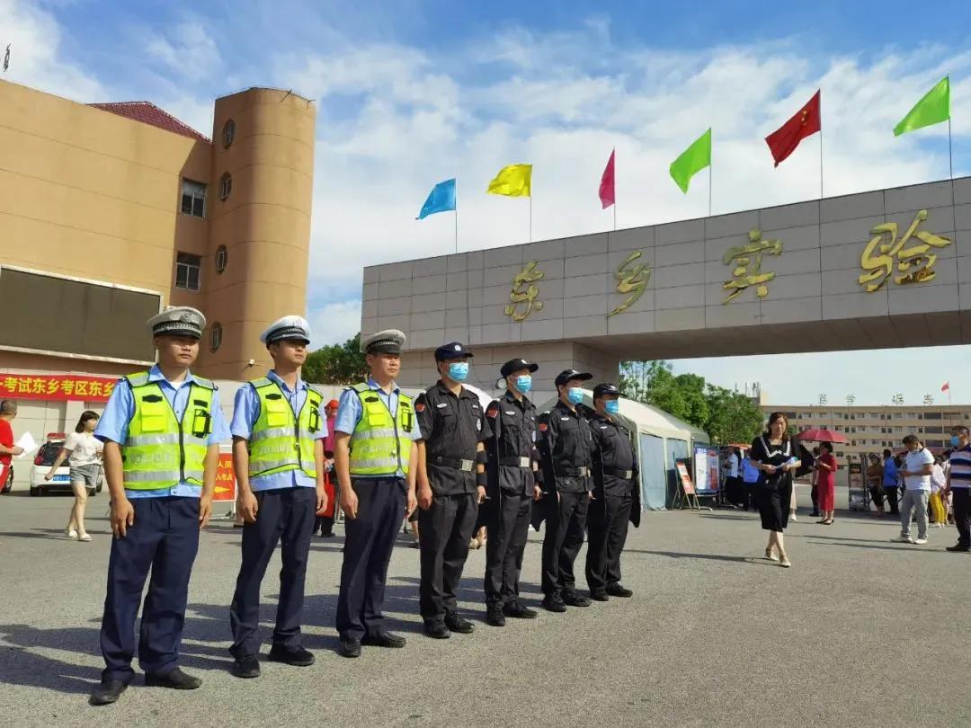 护航高考我们都是答卷人,护航高考第一天在追梦的路上