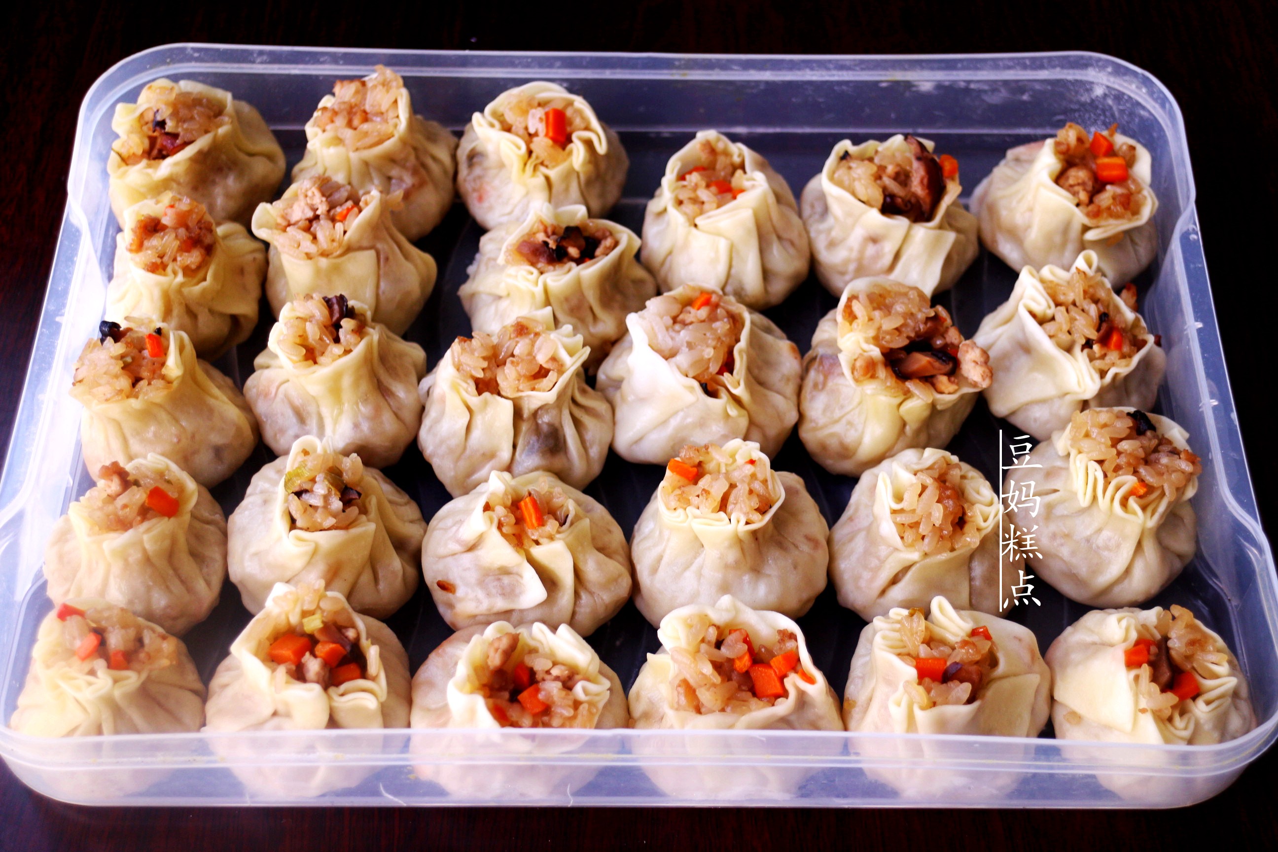 烧麦花朵花样做法,怎么做烧麦又简单又好吃