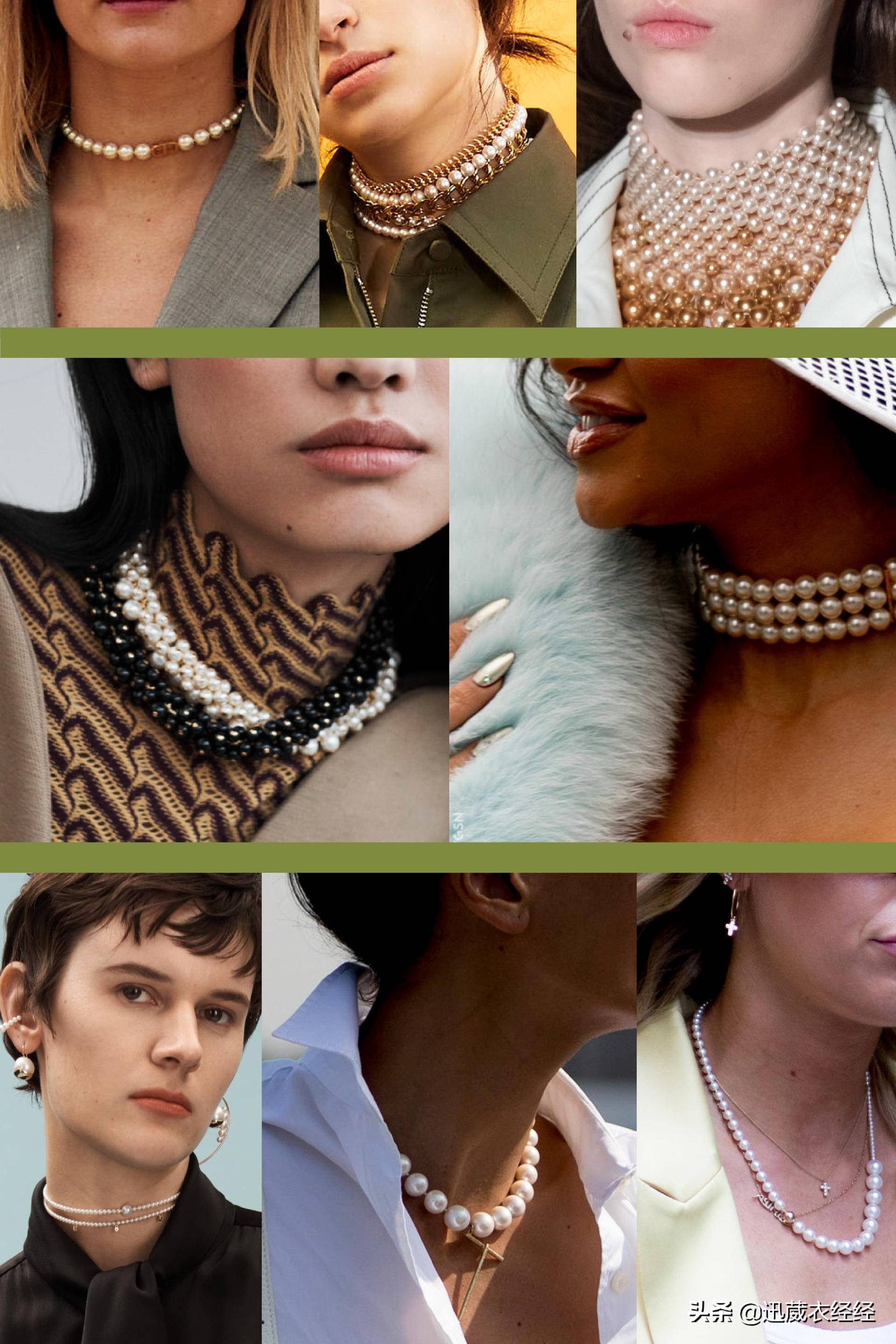 珍珠配饰怎么戴时髦又好看,珍珠搭配珍珠这样戴才气质又减龄