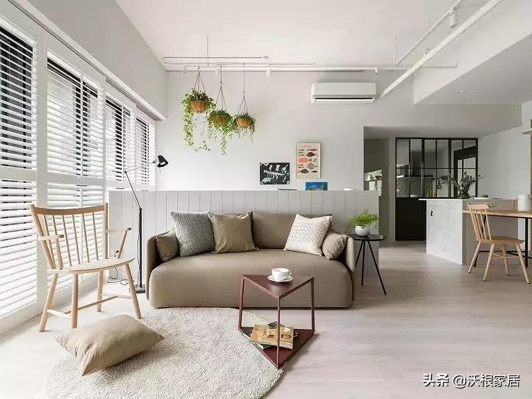 法式原木风家居案例,家居北欧风装修效果图