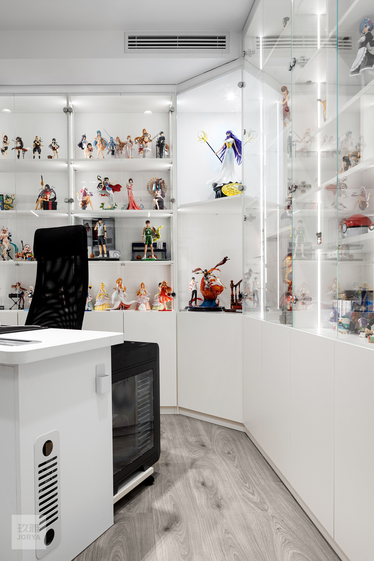 手办梦想家系列,手办爱好者房间设计