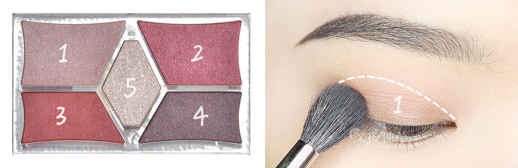 新手平价眼影口红,口红眼影推荐学生党