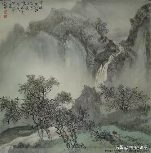 张利国画山水画欣赏,张富君山水画新作品图片