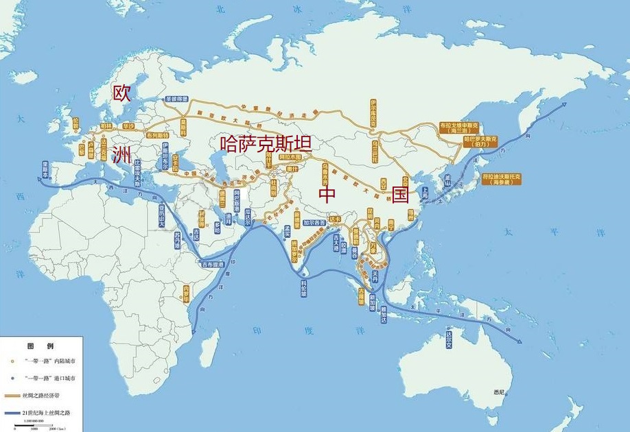 哈萨克斯坦是世界上第几大内陆国,哈萨克斯坦是世界第几大内陆国