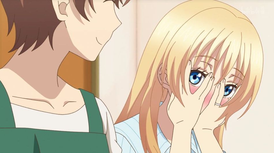 接吻拥抱超甜狗粮动漫,二次元动漫恋爱狗粮