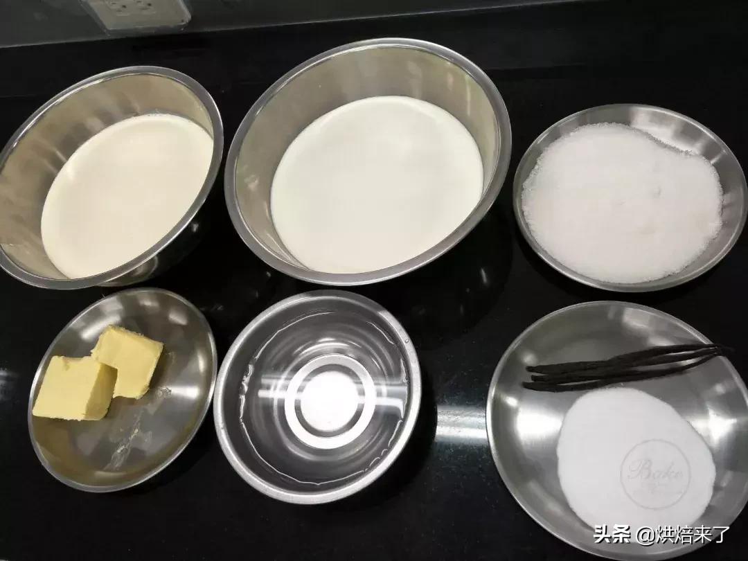 法式香草奶冻卷,台湾甜香芋奶冻卷