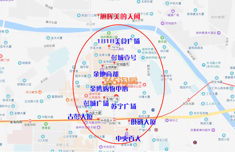 买房跟着万达走,徐州楼市核心区域