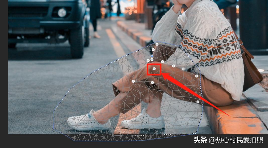 ps变形工具怎么修裙摆,教程ps小技巧打造线条艺术