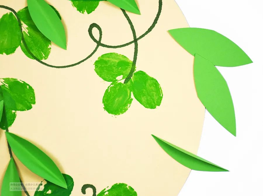 儿童画藤蔓豌豆,儿童画教程2017