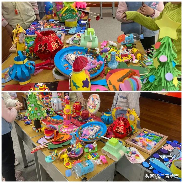 育英学校小学部手工作品展,小学生崇清尚廉手工作品