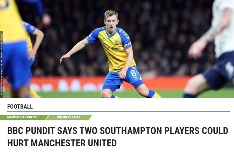 英超第4轮曼联vs南安普顿集锦,英超曼联胜南安普顿