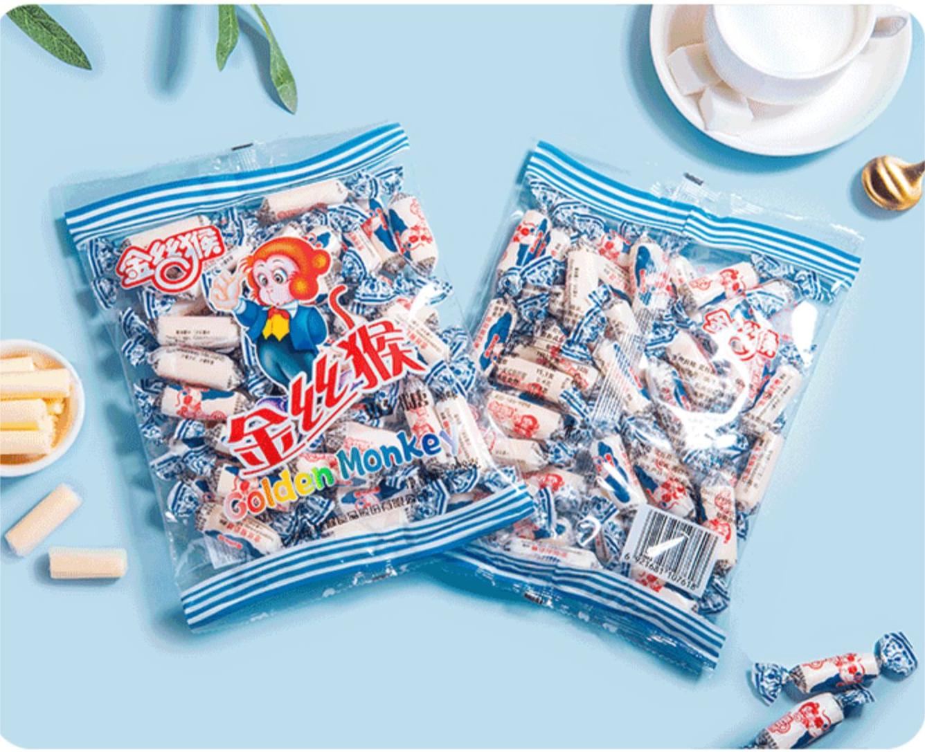 金丝猴奶糖回忆,金丝猴奶糖小时候