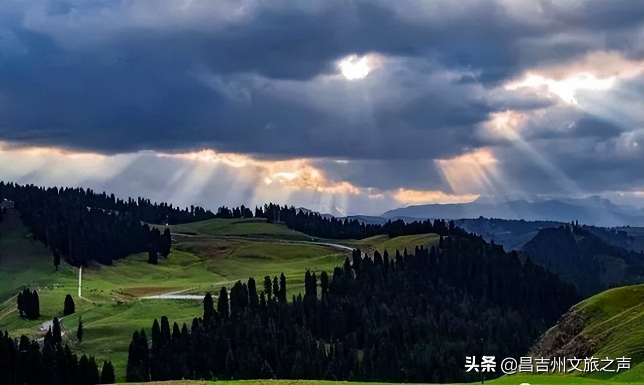 江布拉克秋季美景,江布拉克11月秋景