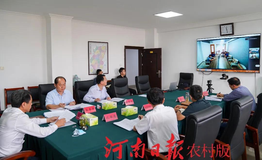 罗山：线上云洽谈招商不断档