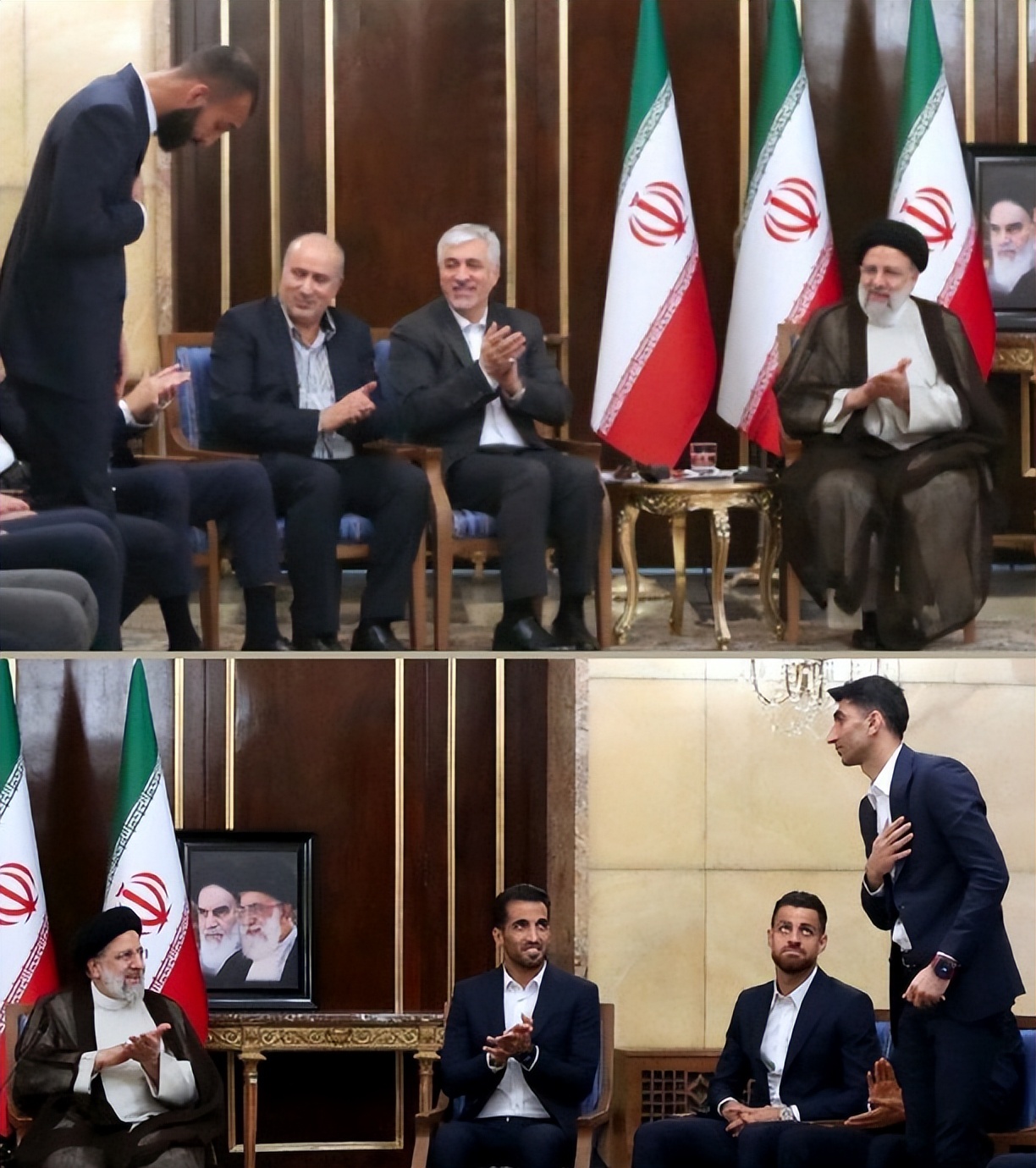 伊朗世界杯被淘汰,美国和伊朗球迷载歌载舞