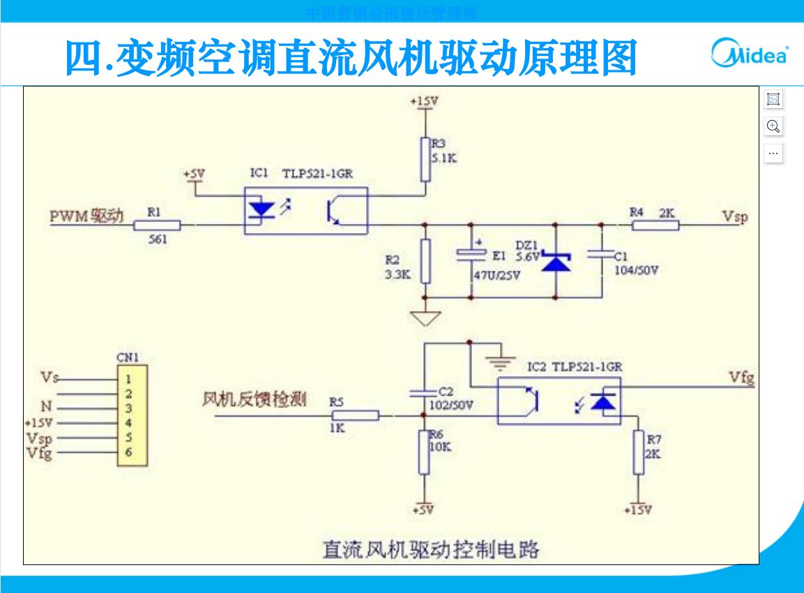 美的变频空调外机主板开关电源,美的空调外机电控盒
